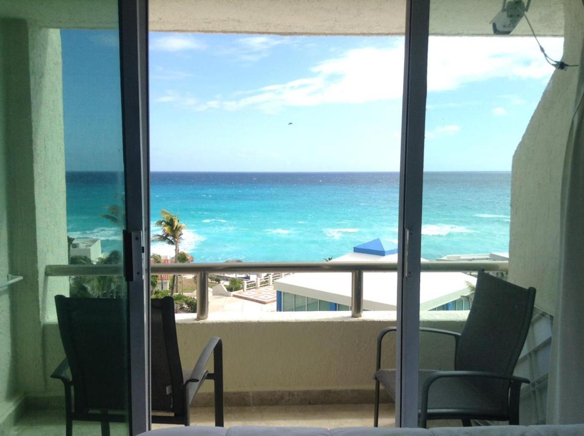 Departamento Cielo Ocen View en Hotel Solymar Cancún Buitenkant foto