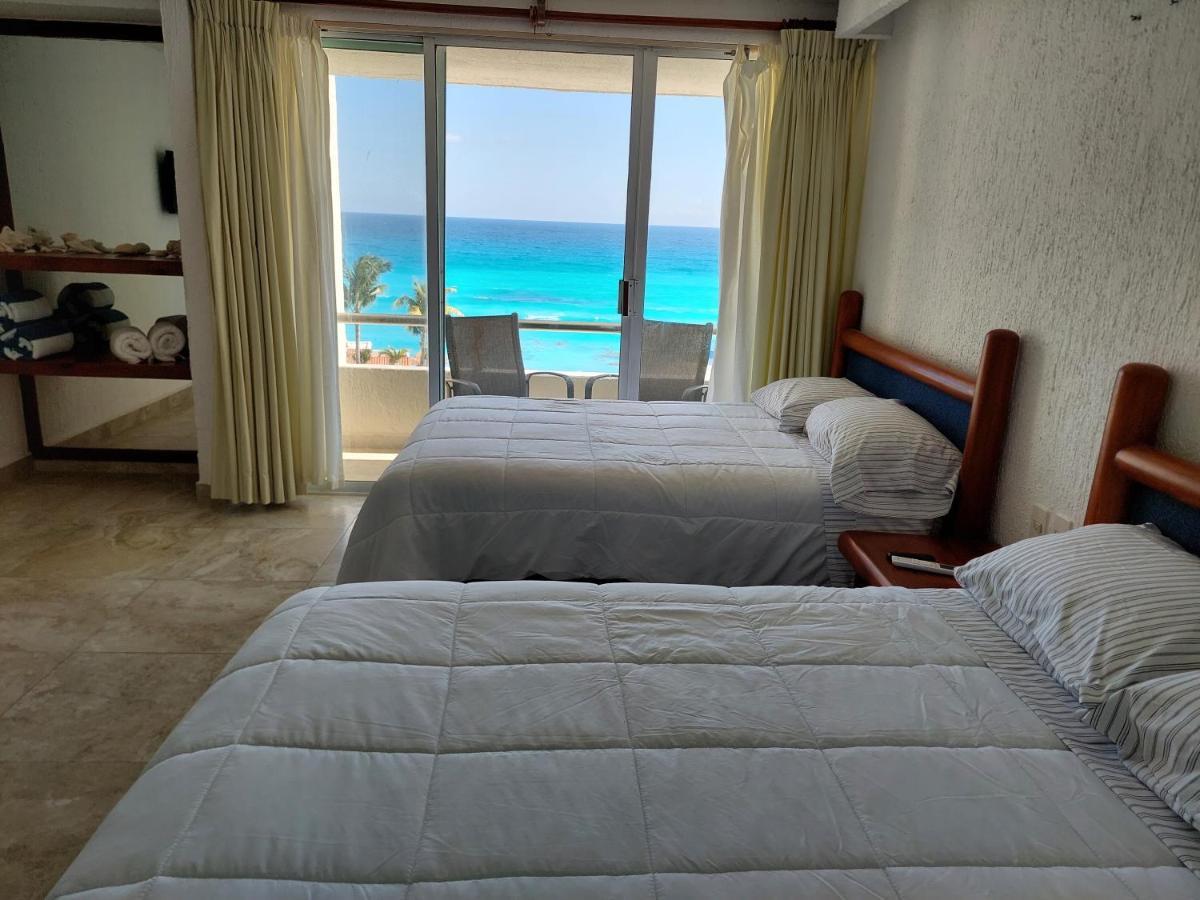 Departamento Cielo Ocen View en Hotel Solymar Cancún Buitenkant foto
