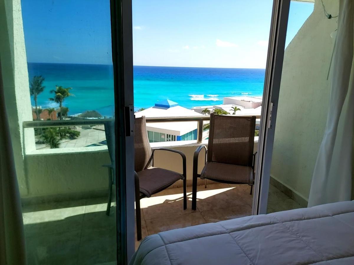 Departamento Cielo Ocen View en Hotel Solymar Cancún Buitenkant foto