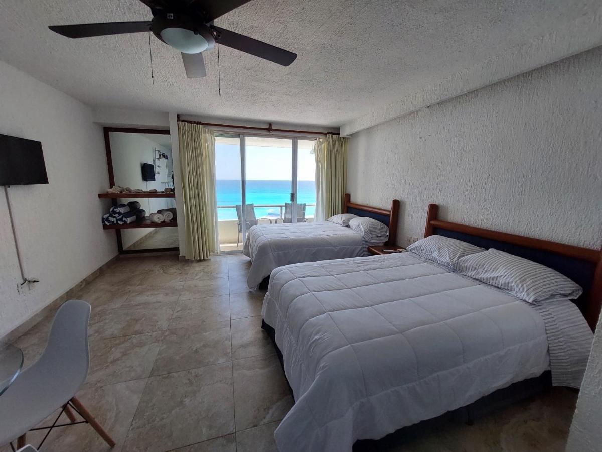 Departamento Cielo Ocen View en Hotel Solymar Cancún Buitenkant foto