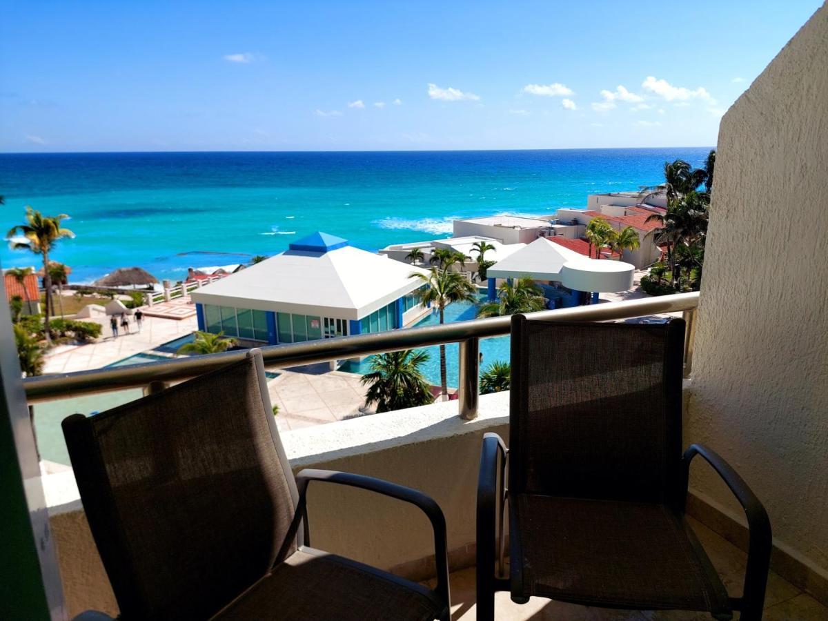 Departamento Cielo Ocen View en Hotel Solymar Cancún Buitenkant foto